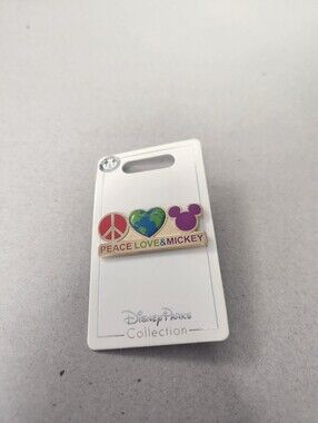 Peace Love Mickey Pin